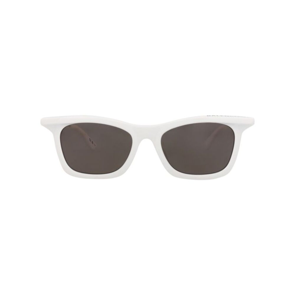 Balenciaga Square-Frame Injection Sunglasses White Unisex-Adult
